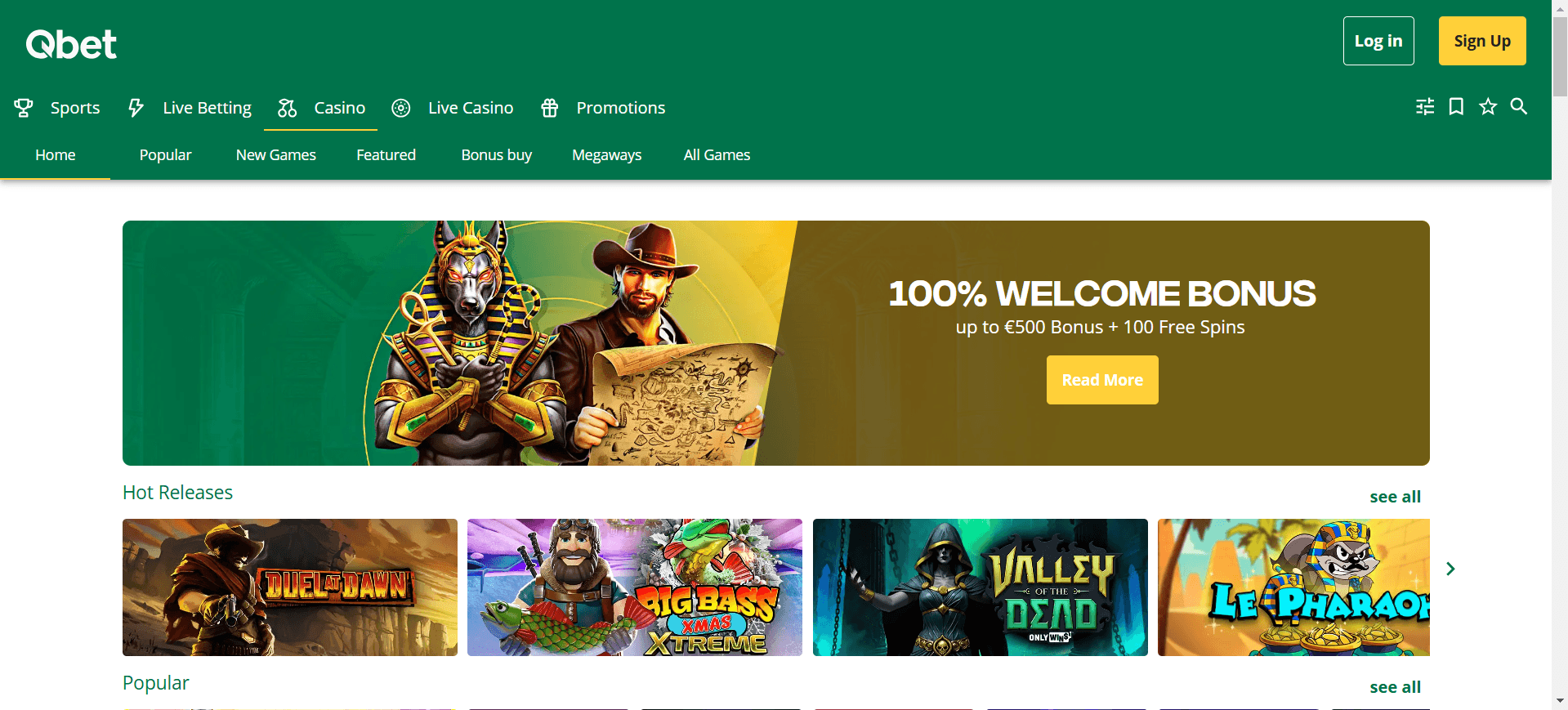 Qbet online casino